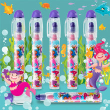 Load image into Gallery viewer, Color Stack to Go Erasable Crayons- Magical Mermaids