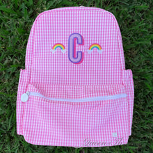 Load image into Gallery viewer, Gingham Backpack