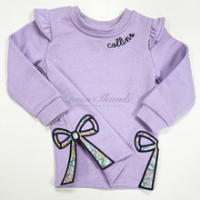 Load image into Gallery viewer, Girls Bow Sweatshirts