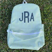 Load image into Gallery viewer, Pimlico Stripe Sage Backpacker