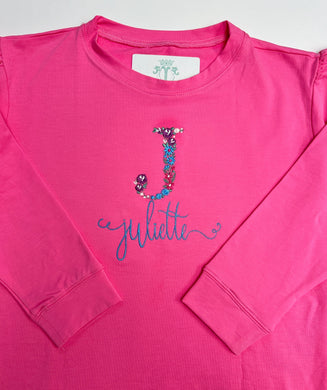 Hot Pink French Terry Sweatshirt
