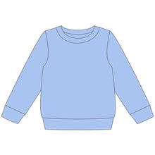 Load image into Gallery viewer, Blue French Terry Pullover