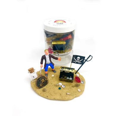 Pirate Treasure (Coconut Sands) Play Dough-To-Go- Kit