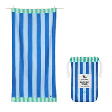 Load image into Gallery viewer, Quick Dry Beach Towel- Blue Sky