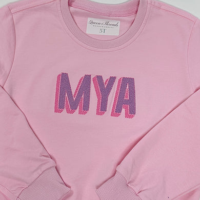 Pink Crewneck Sweatshirt