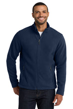 Load image into Gallery viewer, Adult Bishop Noland Navy Full Zip Fleece Jacket