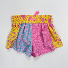 Load image into Gallery viewer, Girls Star/Smiley Color Block Shorts