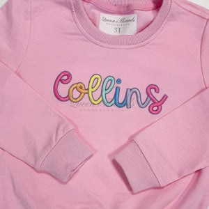 Pink Crewneck Sweatshirt