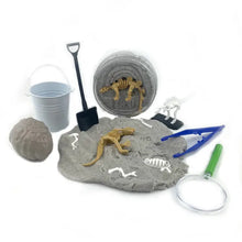 Load image into Gallery viewer, Dinosaur Fossil Sensory Play Dough Kit
