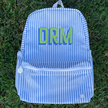 Load image into Gallery viewer, Pimlico Stripe Chambray Backpack