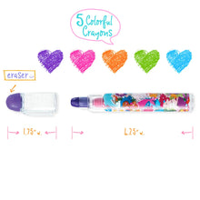 Load image into Gallery viewer, Color Stack to Go Erasable Crayons- Magical Mermaids