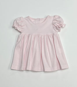 Pink Bitty Stripe Mackenzie Dress