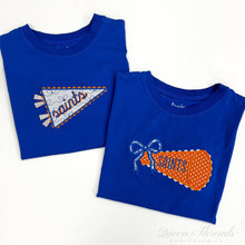 Load image into Gallery viewer, Girls Royal Blue Boxy T