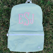 Load image into Gallery viewer, Pimlico Stripe Sage Backpacker