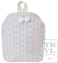 Load image into Gallery viewer, Pink Ribbon Floral Bring It Lunchbox