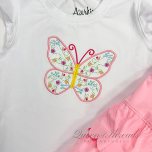 White Racer Back Tank Top