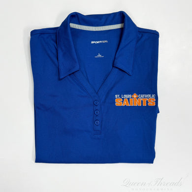 Ladies Royal Dri Fit Polo with SLC logo
