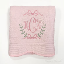 Load image into Gallery viewer, Light Pink Baby Quilt