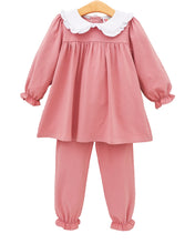 Load image into Gallery viewer, Girls Dusty Rose Catherine Bloomer Pant Set