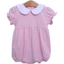 Load image into Gallery viewer, Girls Light Pink Stripe Charlotte Bubble