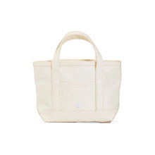 Load image into Gallery viewer, TRVL Natural Coated Canvas Mini Tote