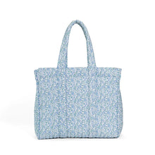 Load image into Gallery viewer, Hamptons Floral Quilted Go Go Tote