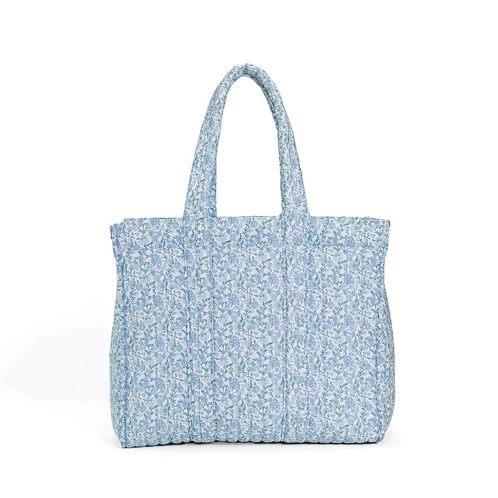 Hamptons Floral Quilted Go Go Tote