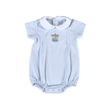 Load image into Gallery viewer, Blue Carousel Hand Embroidery Bubble