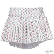 Load image into Gallery viewer, Candy Cane Mini Pleated Skort