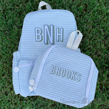 Load image into Gallery viewer, Gingham Backpack
