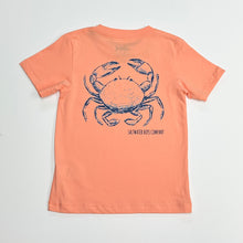 Load image into Gallery viewer, Boys Blue Crab Pocket Tee