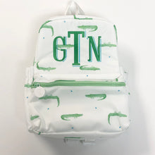 Load image into Gallery viewer, Green Crocodile Mini Backpack