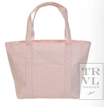 Load image into Gallery viewer, Taffy Gingham Jumbo X-Large Tote