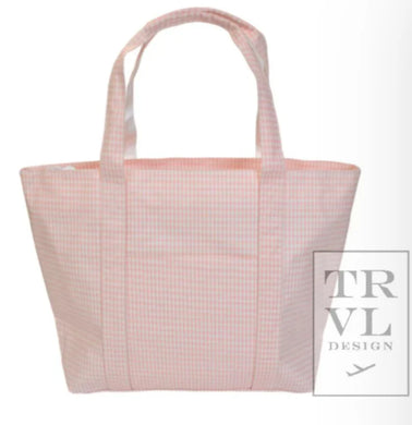 Taffy Gingham Jumbo X-Large Tote