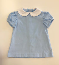 Load image into Gallery viewer, Blue Corduroy Collared Dress
