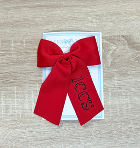 Large Red ICCS Bow