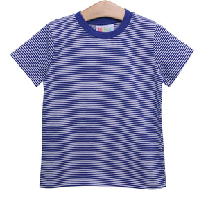 Royal Blue Stripe Graham Shirt
