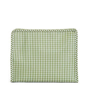 Load image into Gallery viewer, Large Gingham Moss Roadie