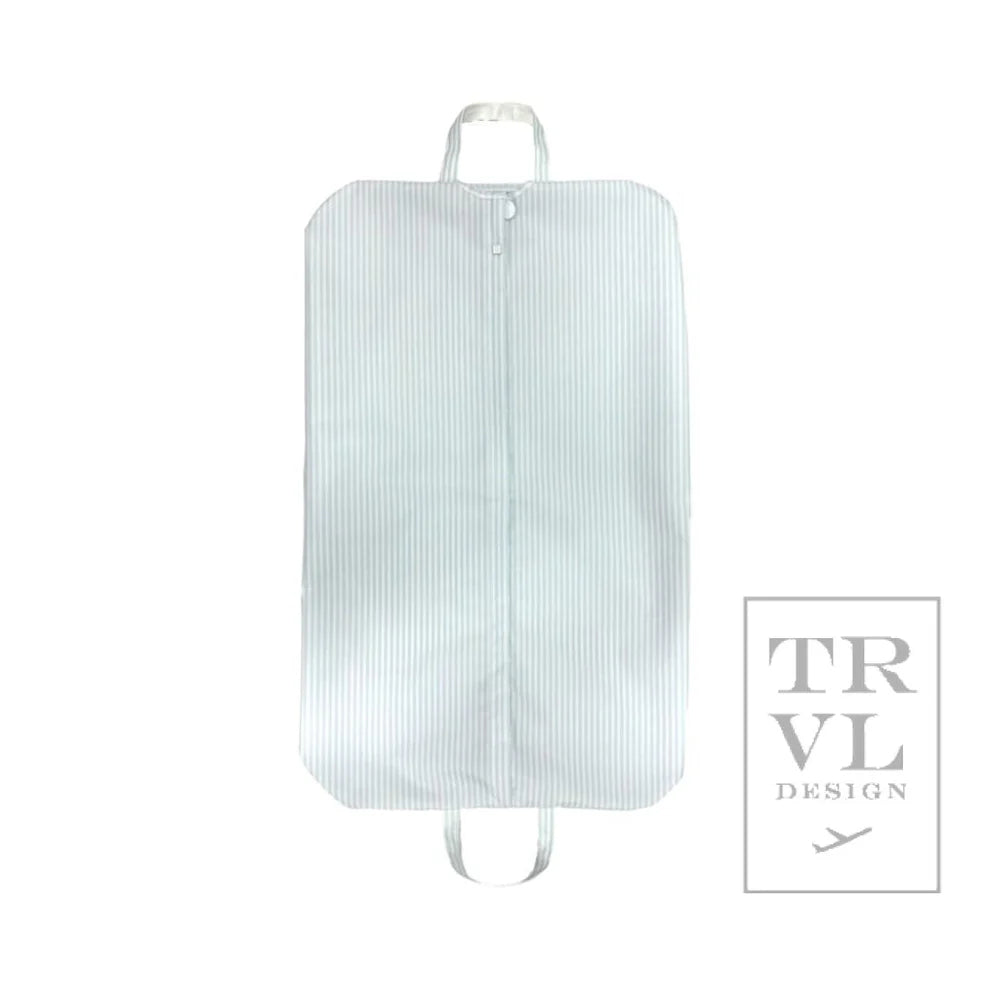 Pimlico Stripe Blue Garment Bag