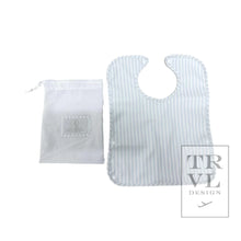 Load image into Gallery viewer, Blue Pimlico Stripe Best Bib