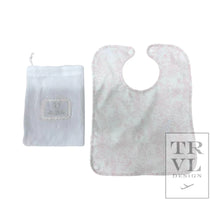 Load image into Gallery viewer, Pink Bunny Toile Best Bib