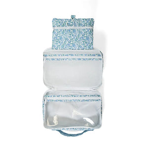 Hamptons Floral Bundle Up Hanging Toiletry Bag