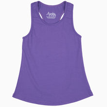 Load image into Gallery viewer, Purple Racer Back Tank Top