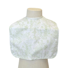 Load image into Gallery viewer, Green Bunny Toile Best Bib
