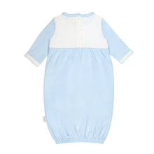 Load image into Gallery viewer, Blue Paty Jacquard Gown
