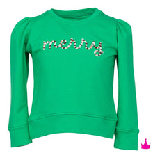 Load image into Gallery viewer, Sequin Merry Green Holly Shirt