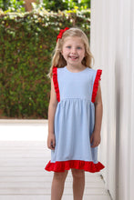 Load image into Gallery viewer, Red, White &amp; Blue Josie Dress