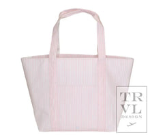 Load image into Gallery viewer, Pink Pimlico  Stripe Jumbo X-Large Tote