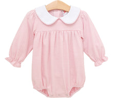 Load image into Gallery viewer, Girls Light Pink Stripe Lottie Bubble