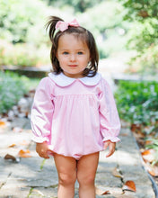 Load image into Gallery viewer, Girls Light Pink Stripe Lottie Bubble